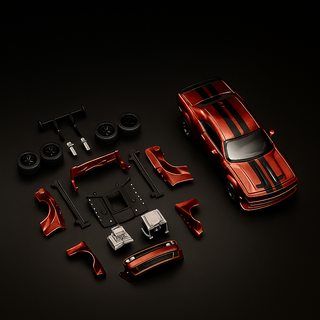 Customizowany Dodge Challenger 1:38 FabrykaFur™