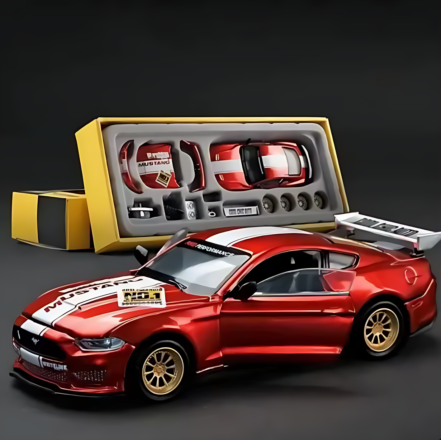 Customizowany ford Mustang GT2018 1:42 FabrykaFur™